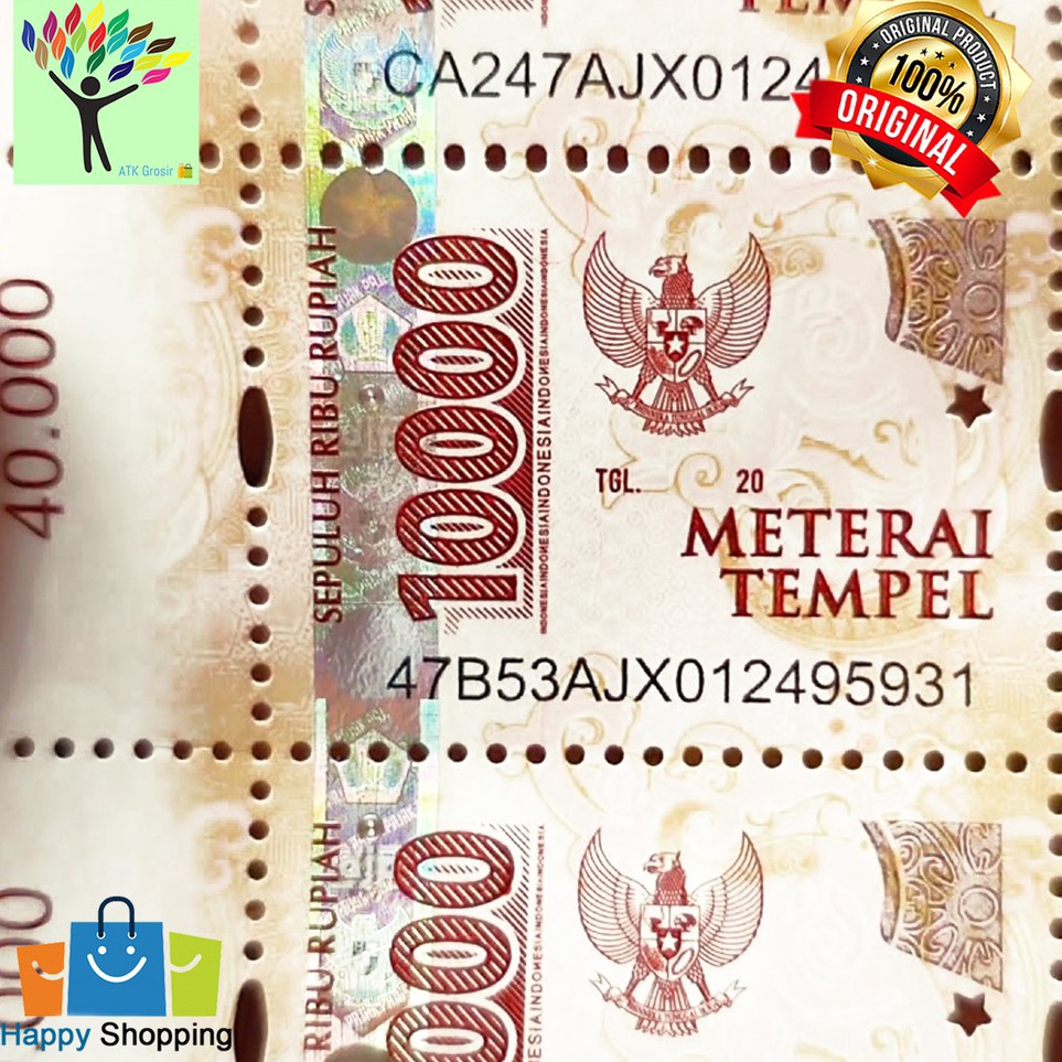 

Diskon Hemat Materai 1 Pos Indonesia ORIGINAL