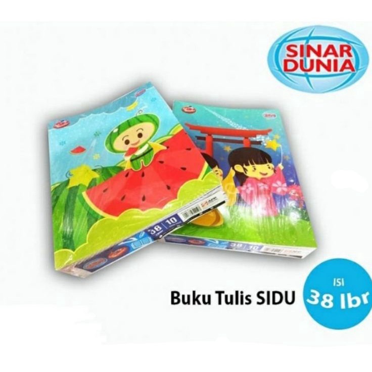 

Borong Murah Buku Tulis Sinar Dunia 38 lembar 1 pak 1 Buku