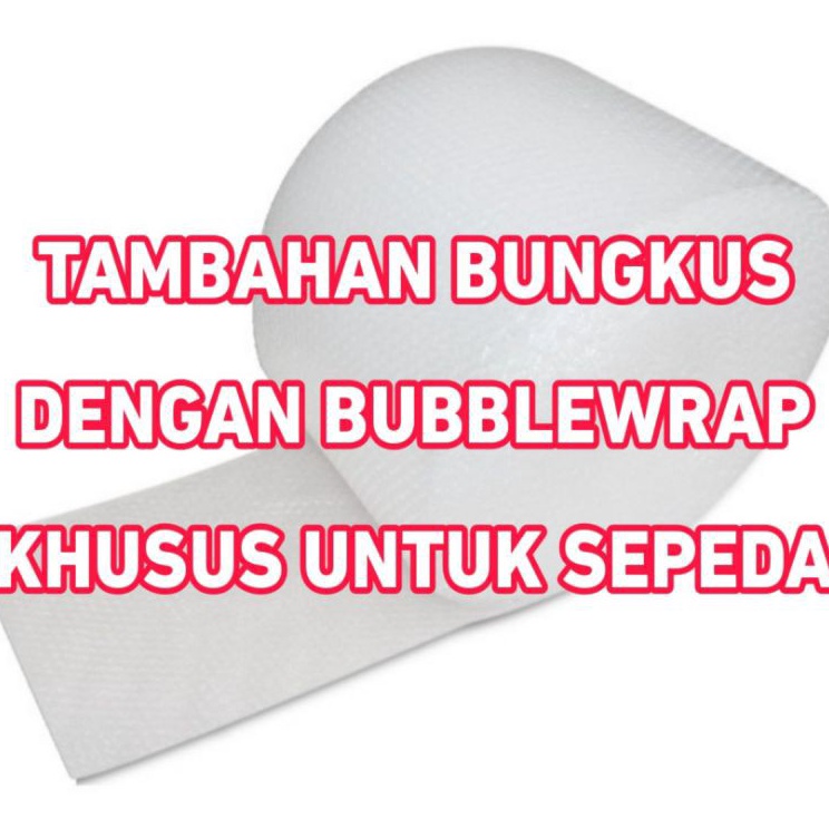 

Promo Gembira Packing Bubblewrap Tambahan Untuk Sepeda