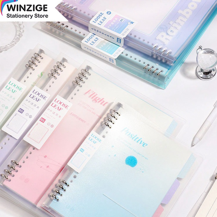 

Promo Merakyat Winzige A5 B5 Loose Leaf Notebook Buku Binder Buku Tulis Sekolah Lucu Buku Notebook Aesthetic Binder Kuliah