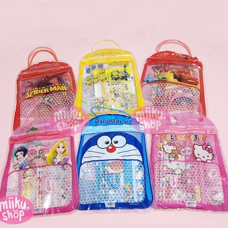 

Ready Menarik STATIONERY SET 7IN1 SET ALAT TULIS ANAK MOTIF KARTUN