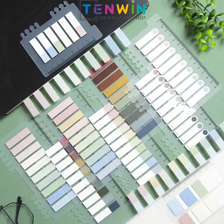 

Produk Original Morandi 2 Lembar Sticky Note inner index Warna Neon Untuk Pembatas Buku