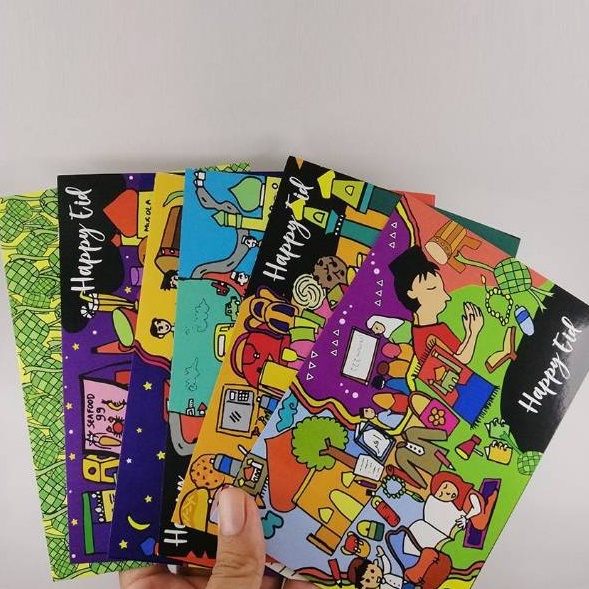 

Diskon sd 4 Kartu Pos Postcard seri Ramadhan Idul Fitri 219