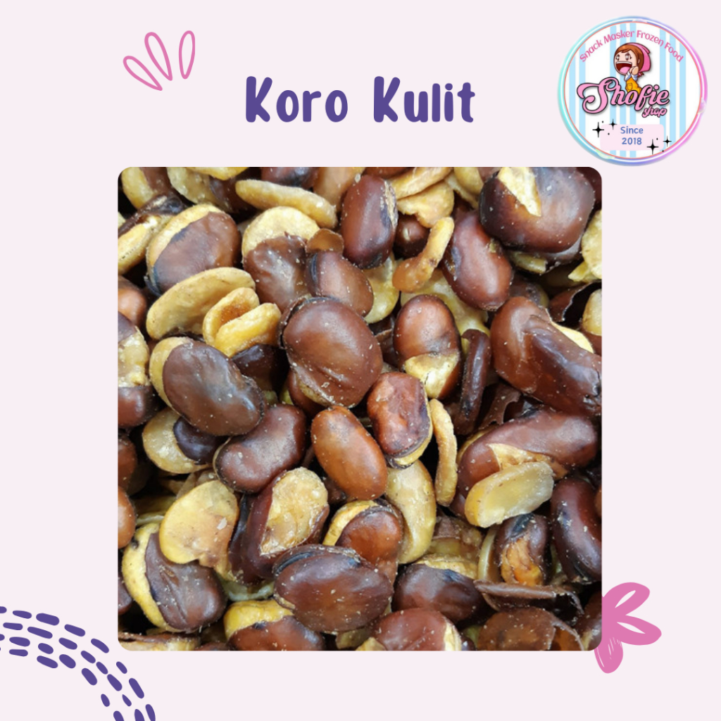 

Kacang Koro Kulit 250 gram