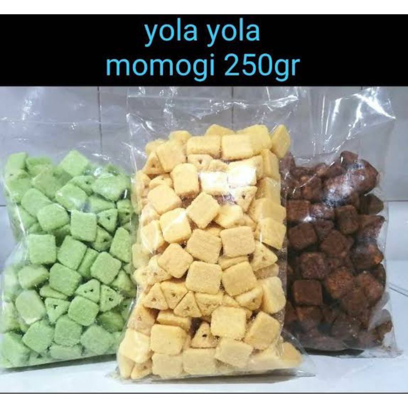 

Cemilan Yola Yola Momogi Stik Segitiga Kiloan Murah Terlaris