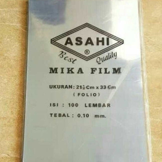 

Super Premium Mika plastik film ASAHI JilidCover