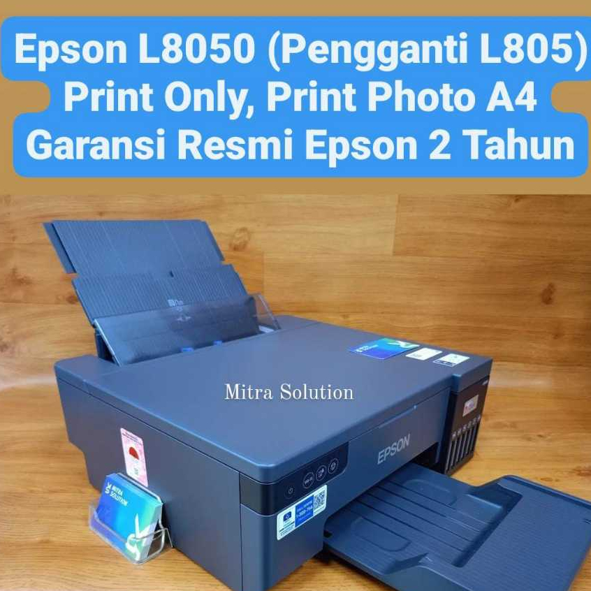 Printer Epson L8050 (Pengganti L805) wifi L 8050 L-8050 Original Printer Foto Baru Garansi Resmi Pri