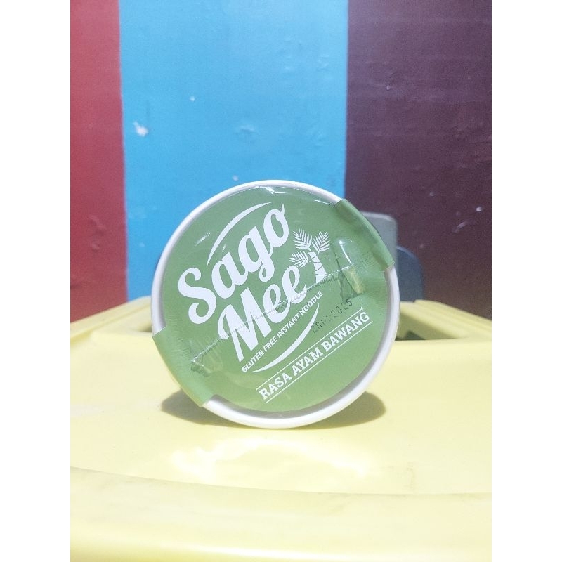 

Sago Mee Mie Instant Gluten Free Cup Kuah Rasa Ayam Bawang 70 Gram