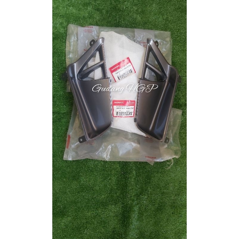 Louver L & R Set Grey Honda Supra X 125 Batman 64405 64455-KVL-N00AGM Ori Honda Genuine Parts