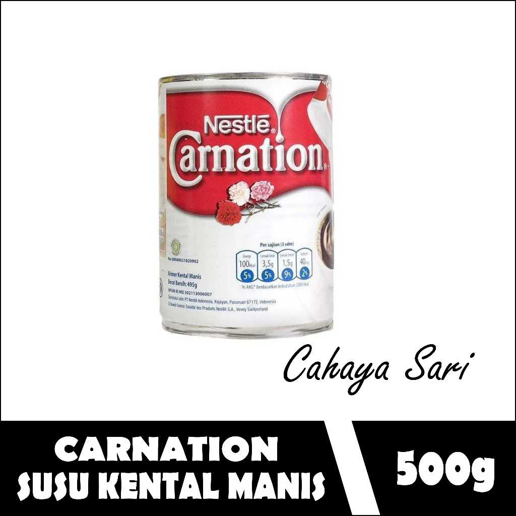 

CARNATION SUSU KENTAL MANIS KALENG KEMASAN 488 GRAM