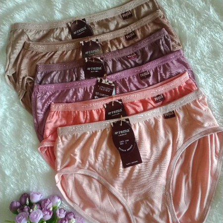 3Pcs FEMA Celana Dalam Wanita JUMBO 2200 SUPERSOFT /Celana Dalam Wanita Fema Jumbo 2200 Murah/CD Wan