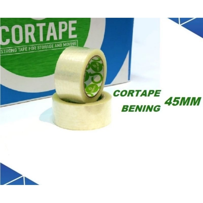 

LAKBAN 45mm x 90yard CORTAPE LAKBAN ISOLASI PREMIUM TERMURAH/BENING