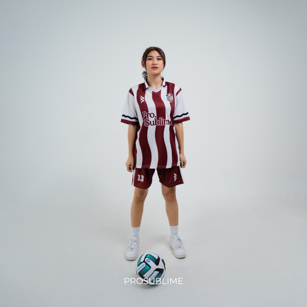 Jersey Futsal  & Jersey Sepak Bola /  HIPHONIC MAROON   FUTSAL RETRO - Jersey Futsal Jumbo - Jersey 