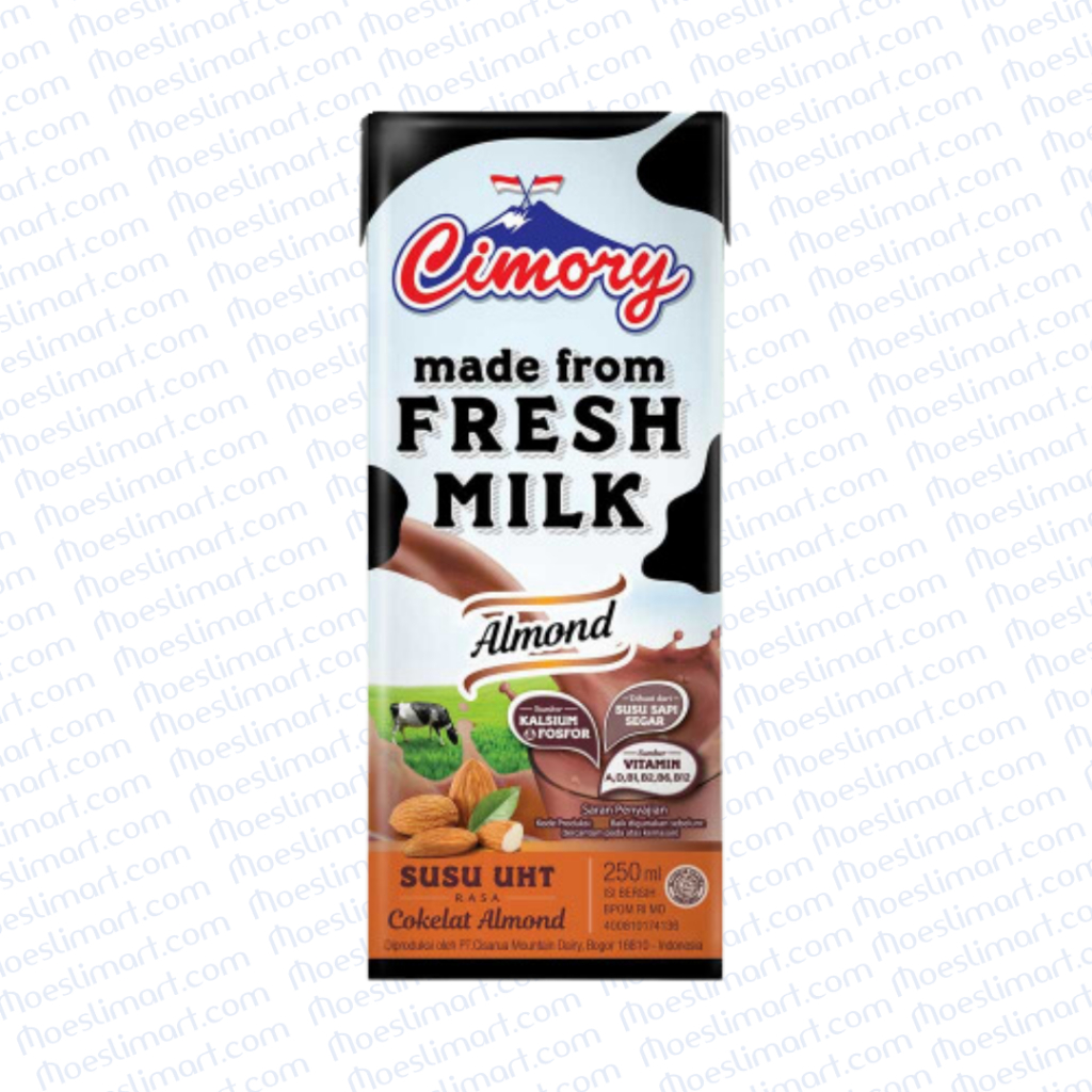 

Cimory Susu UHT Cokelat Almond 250 ml