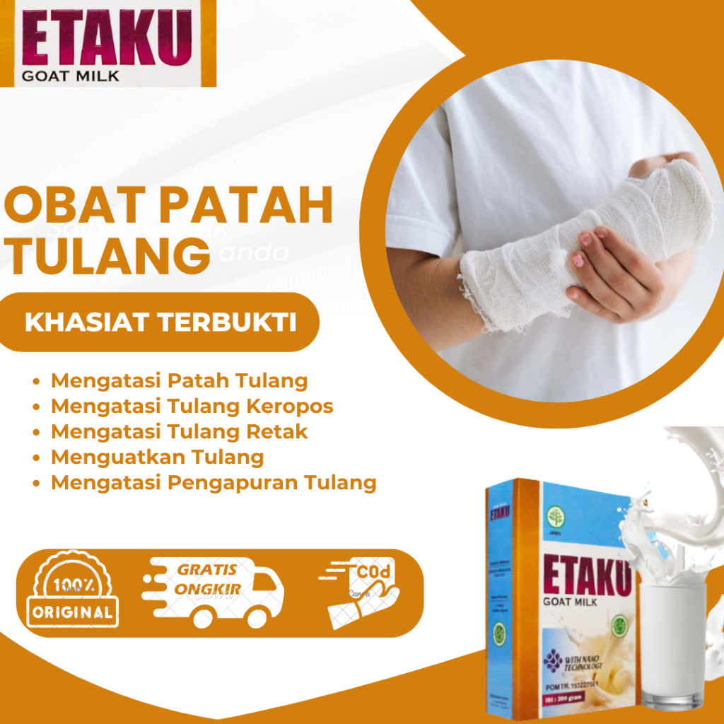 Susu Patah Tulang, Nutrisi Penyambung Tulang, Susu Kalsium Tulang, Susu Tulang Anak, Susu Tulang Lan