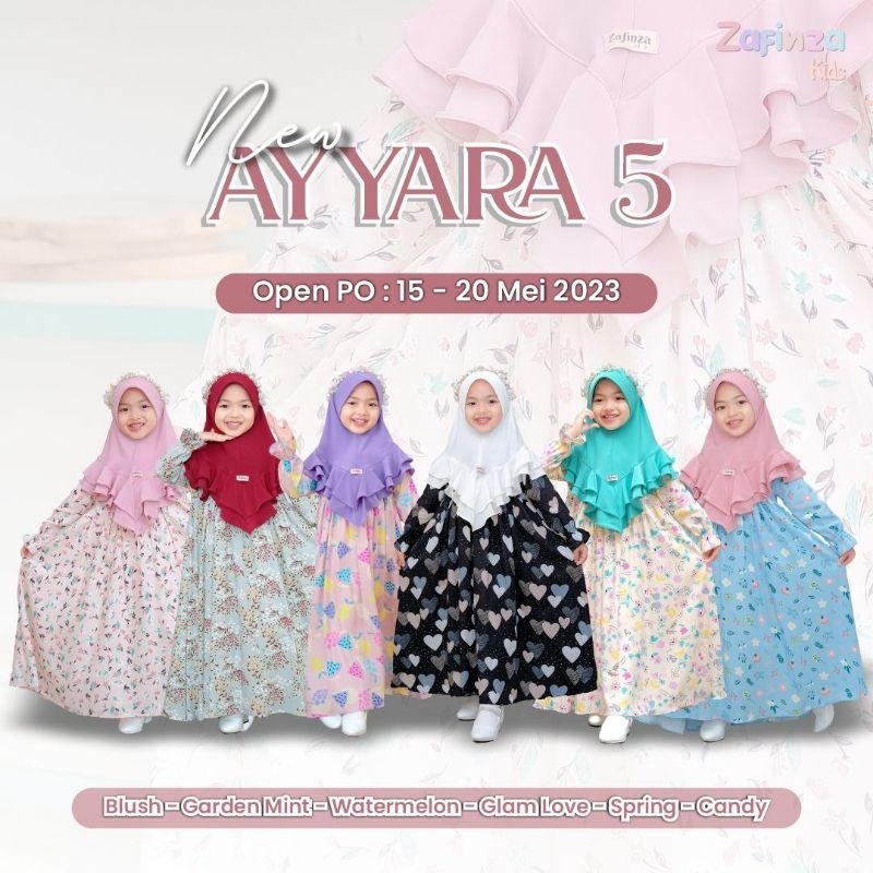 Ayyara dress mom & kids by zafinza kids