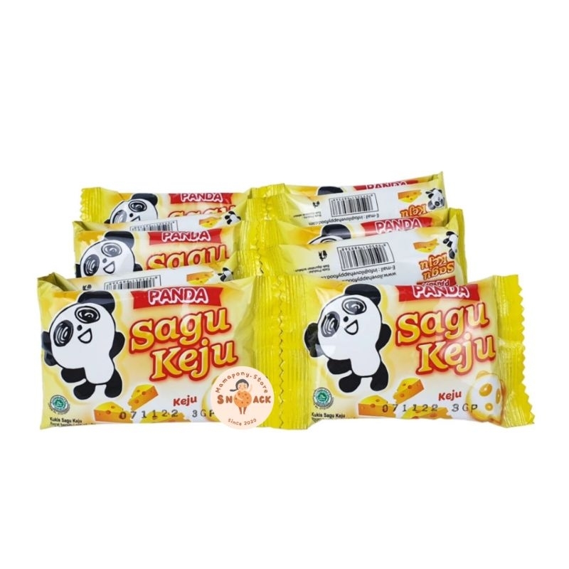 

Happy Panda Sagu Keju - Netto 10bks x 8gr