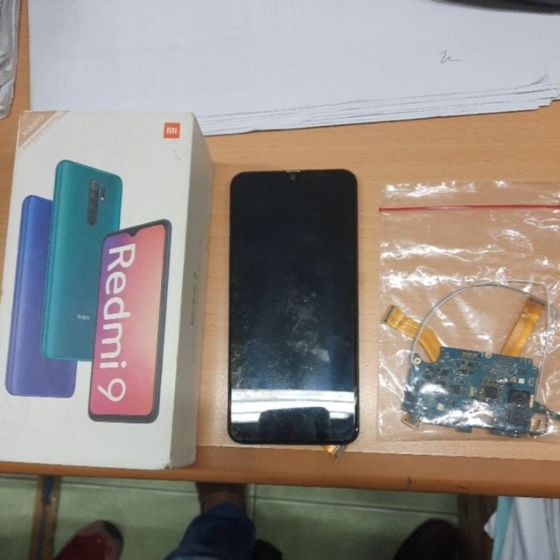 redmi 9 dan lcd copotan