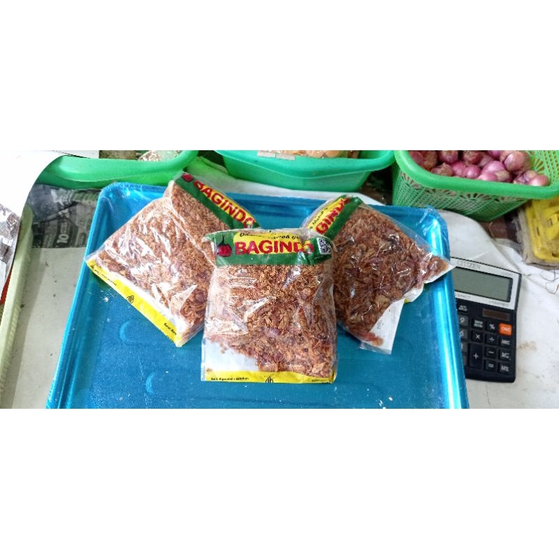 

Bagindo bawang merah goreng nett 100gr asli enak dan halal