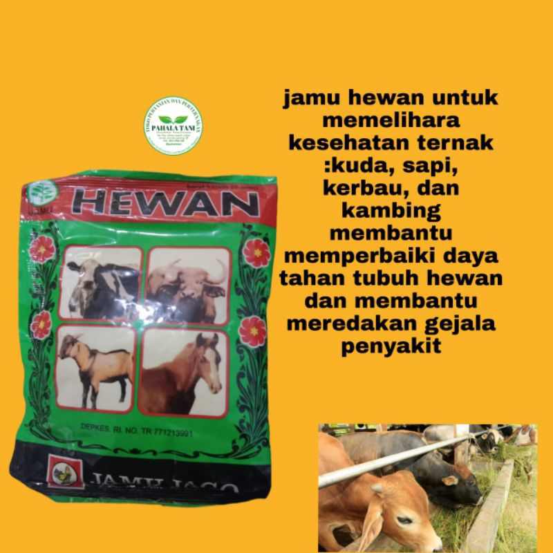 JAMU HEWAN/jamu jago/jamu serbuk hewan