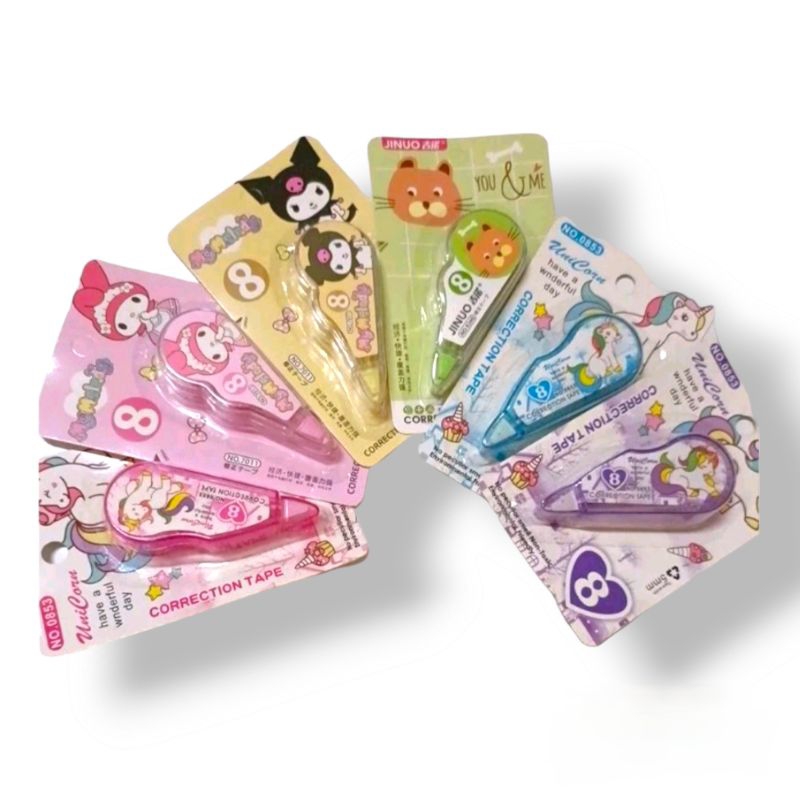 

stipo kertas kecil mini 8 m / stipo tarik kertas mini fancy ( 1 pc)