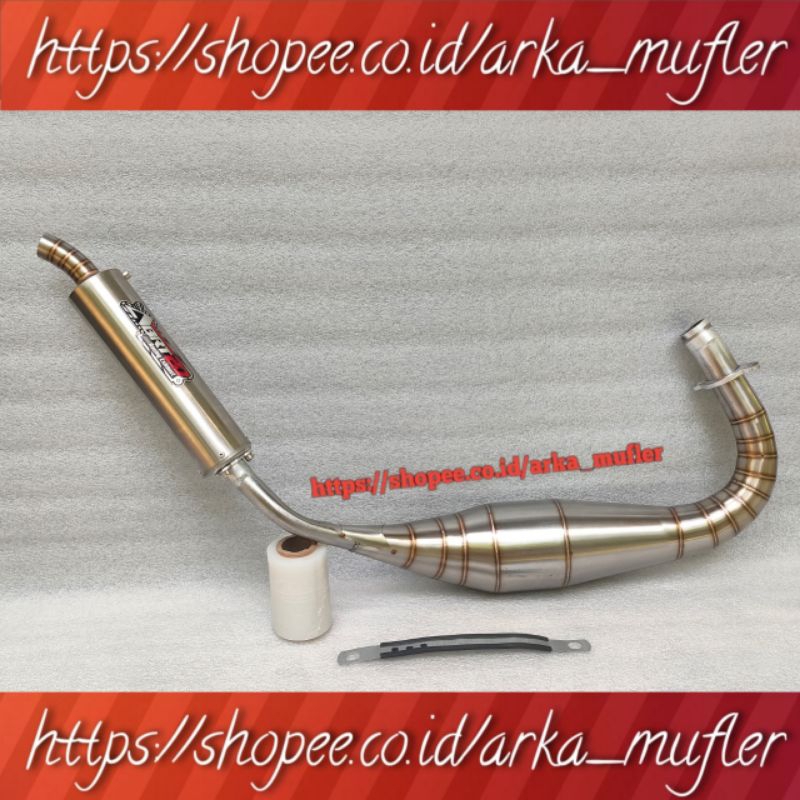 Knalpot RxKing Rx Special PDK repsol full stainless Abrt20