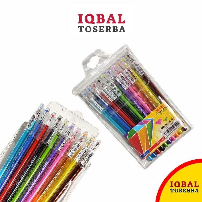 

PENSIL WARNA JOYKO 10 WARNA/PENSIL GEL WARNA/ATK