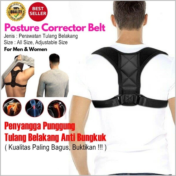 Alat penyangga tulang punggung meluruskan tulang belakang bungkuk dan memperbaiki postur tubuh