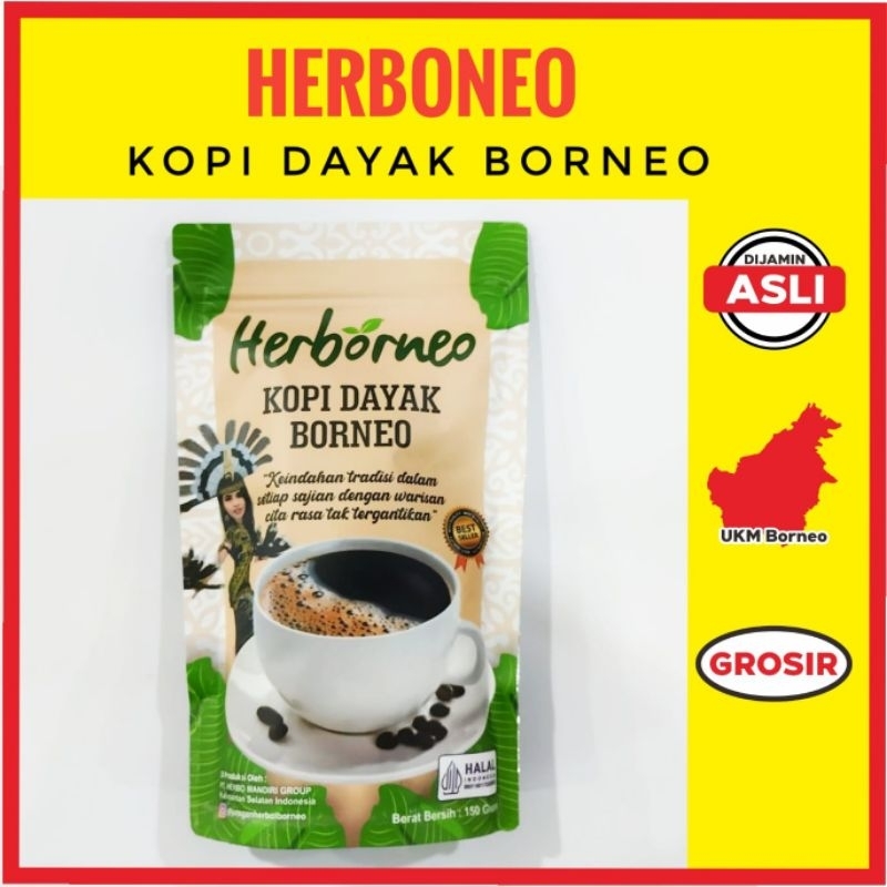 

Kopi Dayak Borneo Herborneo Oleh Oleh Banjarmasin Kalimantan