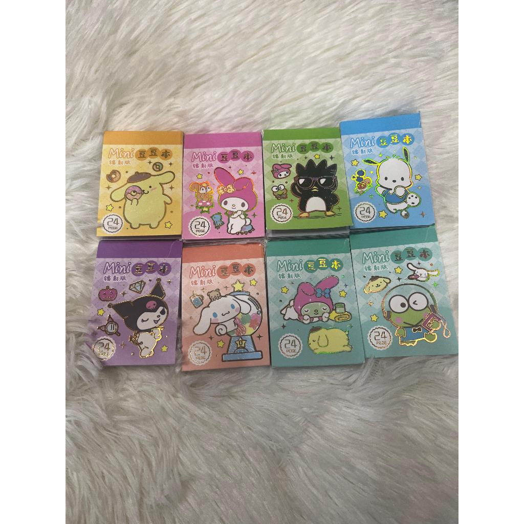 

MINI BOOK CUTE CHARACTERS STICKER 24 PCS buku stiker kecil murah hadiah gift lomba birthday goodie bag ultah