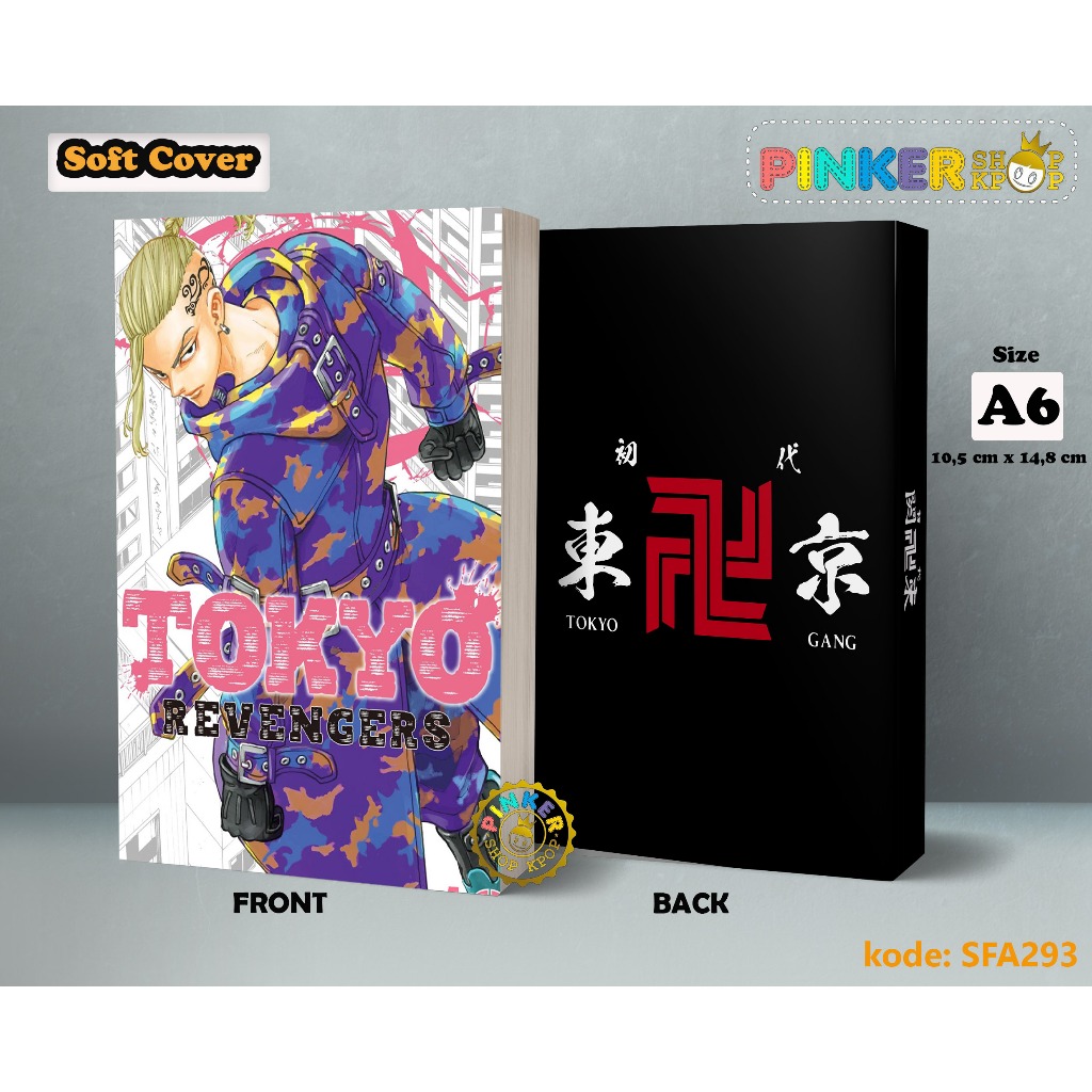 

(SFA293) Pocket Note Anime TOKYO REVENGERS Softcover