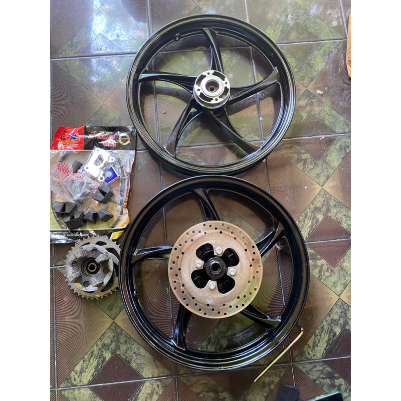 velg minerva enkei diks depan baut4 pnp ninja r ss rr