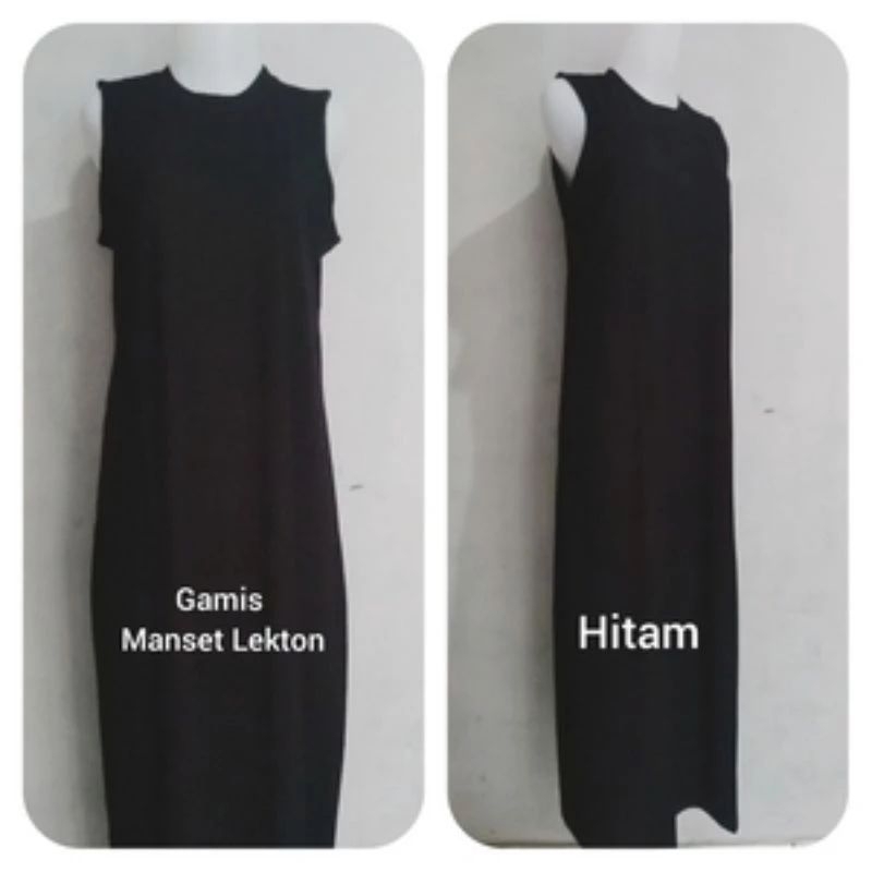 promo gamis manset inner kurung lekton spandex rayon super premium toko sebisa