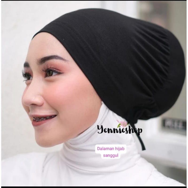 Dalaman Hijab Sanggul / Inner kaos / Ciput Jilbab
