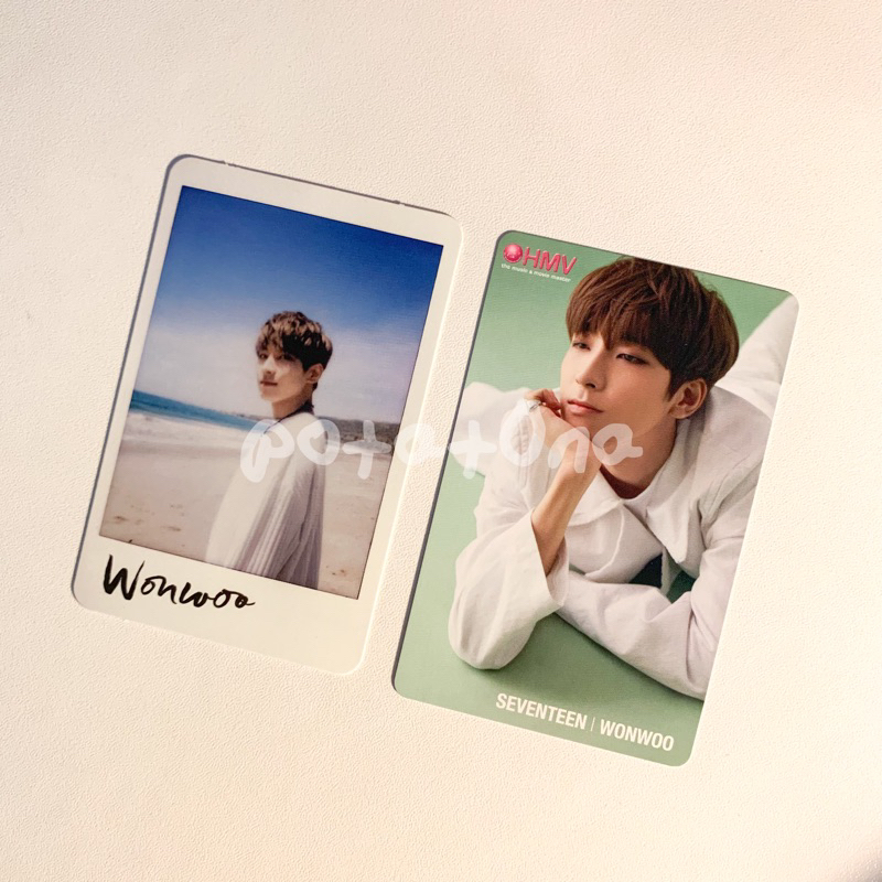 wonwoo seventeen photocard alone a|1 hmv