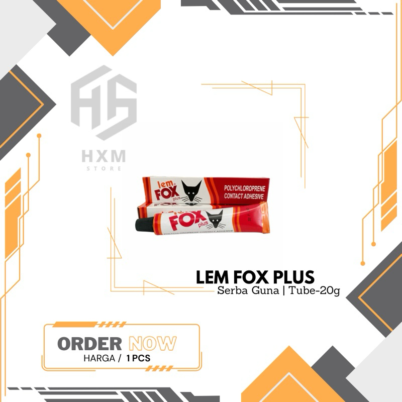 

Lem Fox Plus Tube 20gr [1 Pcs]