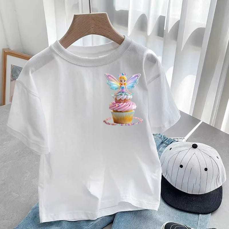 kaos anak baju anak cewe peri kecil atasan anak perempuan kaos anak harian