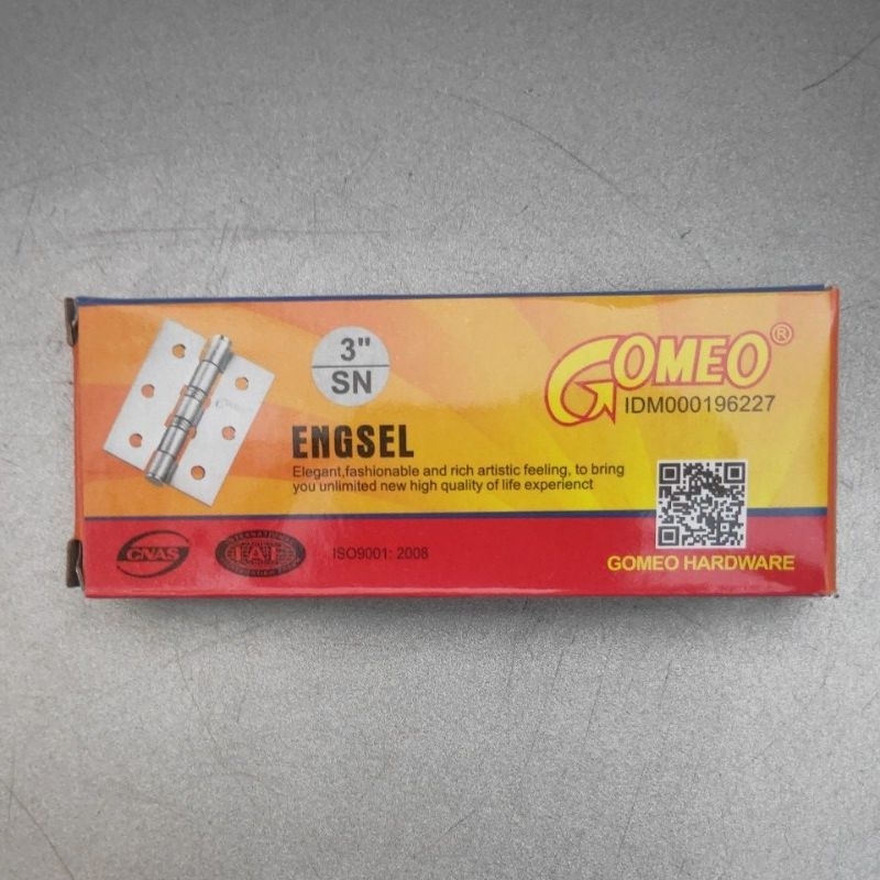 Engsel 3" inch INCH Jendela Rumah murah Merek GOMEO