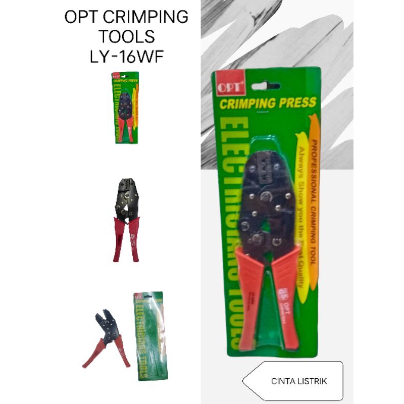 TANG SKUN FERULES CRIMPING TOOLS OPT LY-16WF