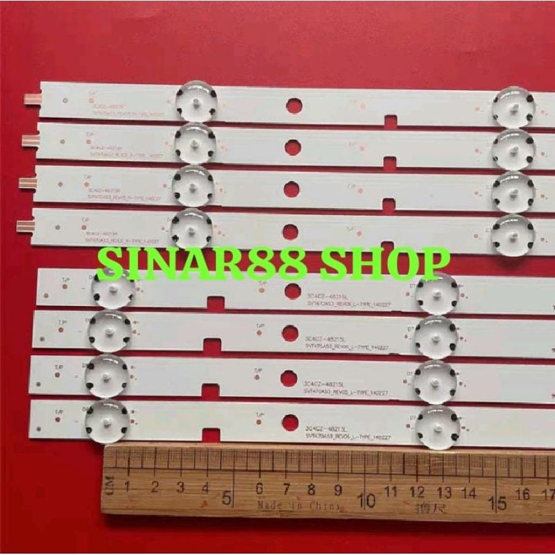 BACKLIGHT LED TV TOSHIBA 47L2400VJ 47L5400VJ 47L5450VE 47L5400 47L5450 47 INC LAMPU BL 47"