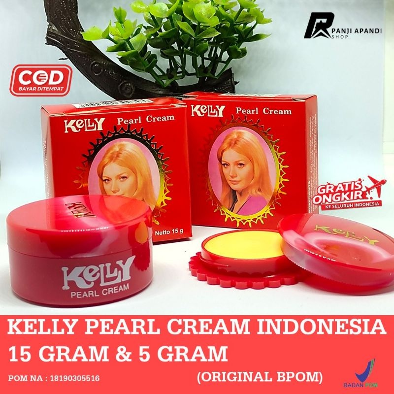 Kelly Ori / Bedak Kelly Pearl Cream