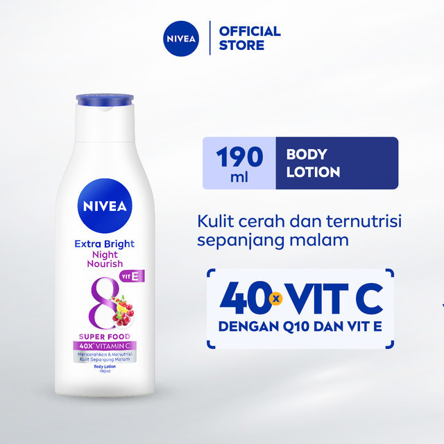 NIVEA Extra White Night Nourish 200ml