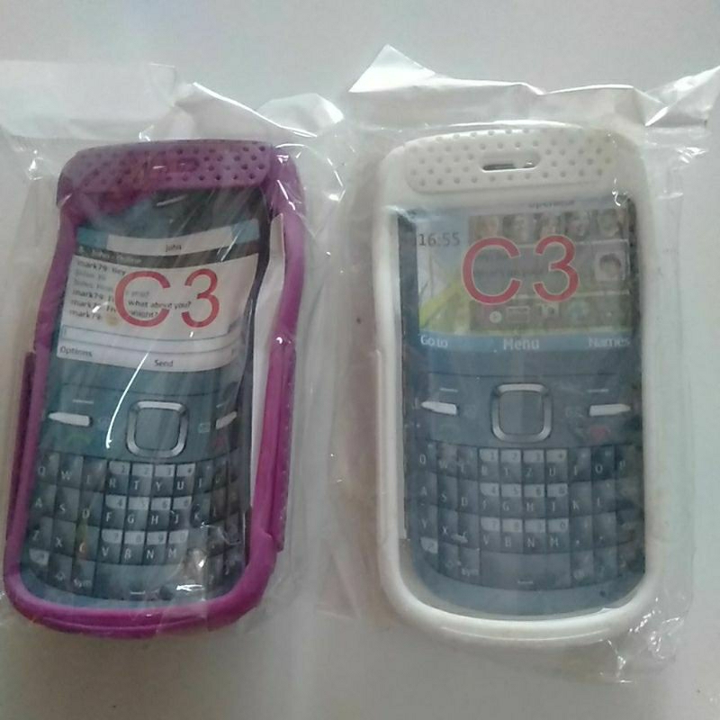 SILIKON HARDCASE KESING CASE NOKIA C3