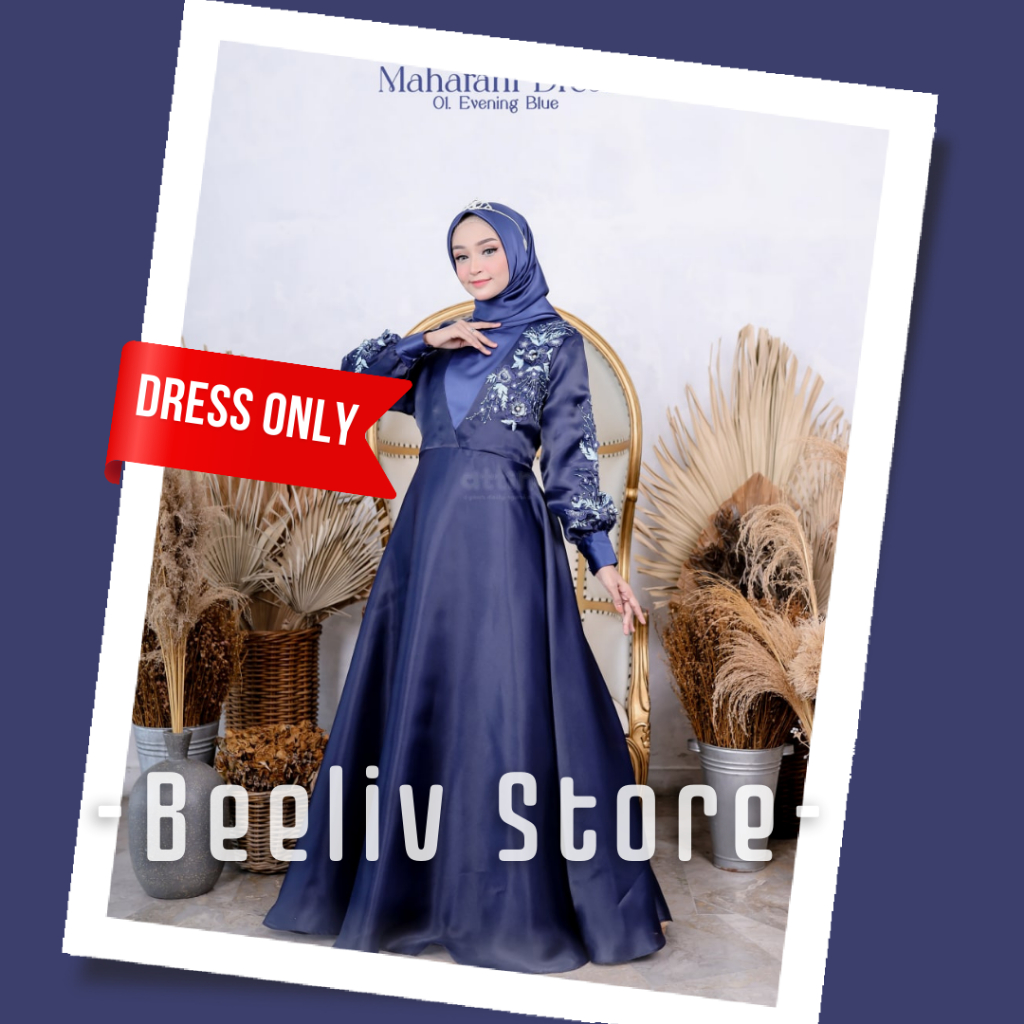 Dress Mewah Exclusive Maharani Bridesmaid Lamaran By Attin