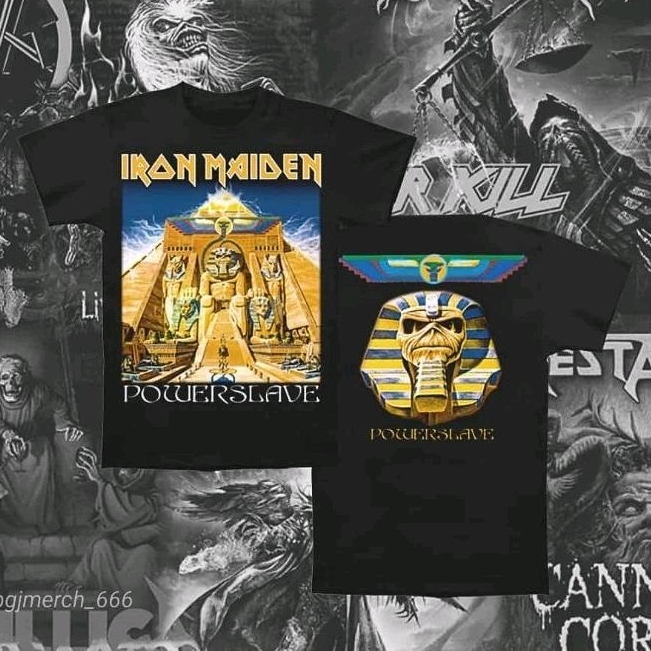 Kaos band IRON MAIDEN power slave