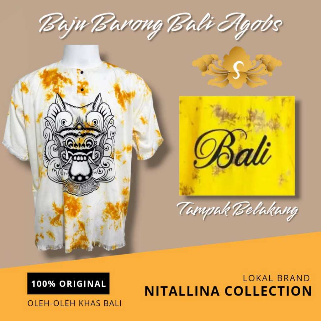 Baju Barong Bali Jumbo Bitra Oleh Oleh Khas Bali