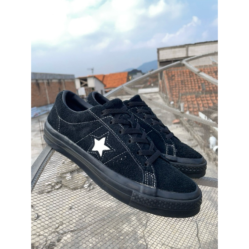 Converse One Star Full Black Reflective