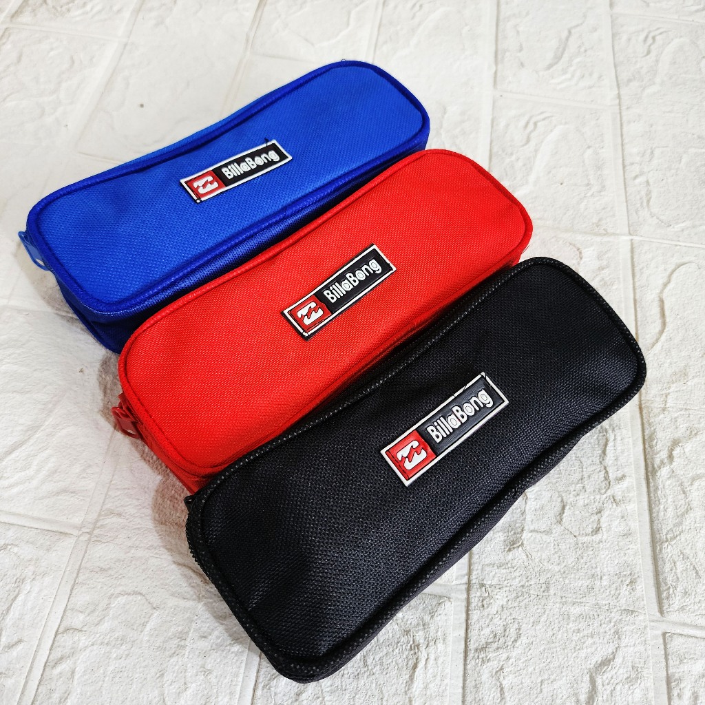 

TEMPAT PENSIL KAIN RESLETING BILLABONG KECIL / TEMPAT PENSIL MURAH / KOTAK PENSIL