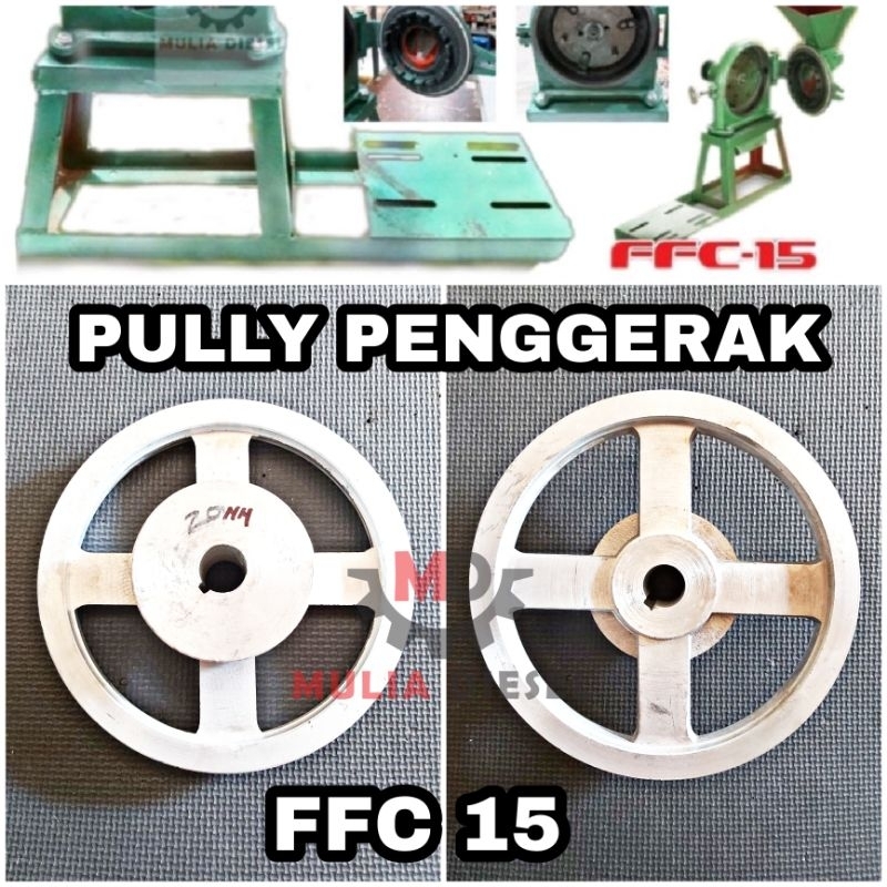 Pully Poli Penggerak Mesin Penggerak Giling Tepung FFC15 FFC 15