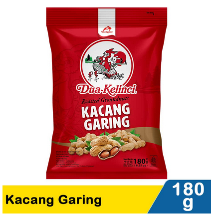 

Dua Kelinci Kacang Garing 180 Gram